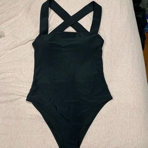 NWT Aerie Cross Back One Piece Swimsuit